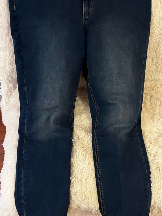 Joan Rivers Denim - Joan Rivers Navy Skinny Stretch Jeans